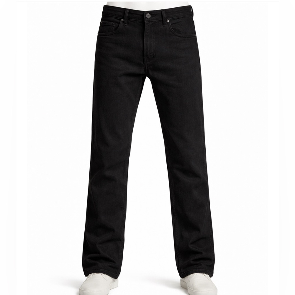 Zara Men's Spotwear Black Pants in Jeans Style